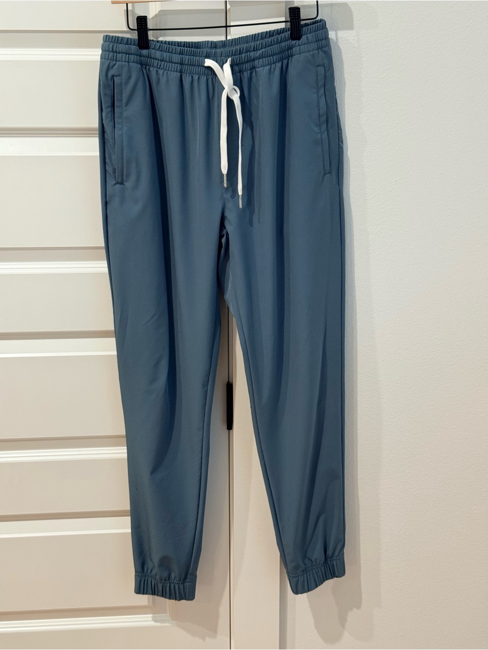 COVE Men's Blue Drawstring Jogger Pants